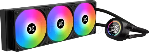 Photo de Kit Watercooling AIO Xigmatek Liquid Killer Digital RGB - 360mm (Noir)