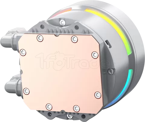 Photo de Kit Watercooling AIO Xigmatek Liquid Killer Pro Digital RGB - 240mm (Blanc)