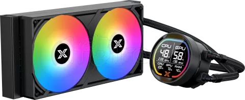 Photo de Kit Watercooling AIO Xigmatek Liquid Killer Pro Digital RGB - 240mm (Noir)