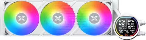 Photo de Kit Watercooling AIO Xigmatek Liquid Killer Pro Digital RGB - 360mm (Blanc)