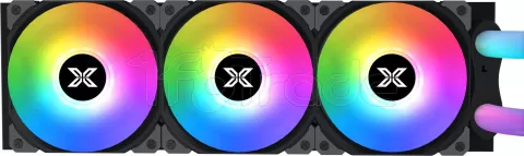 Photo de Kit Watercooling AIO Xigmatek Neon Aqua RGB - 360mm (Noir)