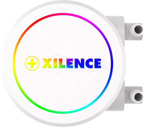 Photo de Kit Watercooling AIO Xilence LiQuRizer Performance A+ RGB - 240mm (Blanc)