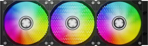 Photo de Kit Watercooling AIO Xilence LiQuRizer Performance X RGB - 360mm (Noir)
