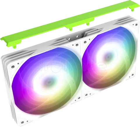 Photo de Kit Watercooling AIO Zalman ALPHA2 SE A24 ARGB - 240mm (Blanc)