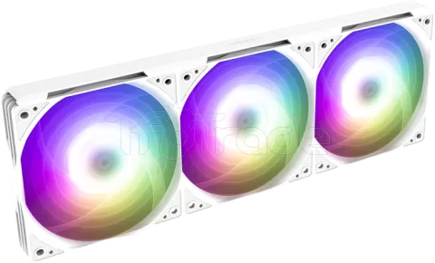 Photo de Kit Watercooling AIO Zalman ALPHA2 SE A36 ARGB - 360mm (Blanc)