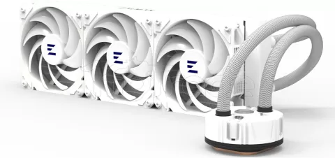 Photo de Kit Watercooling AIO Zalman Reserator5 Z RGB - 360mm (Blanc)