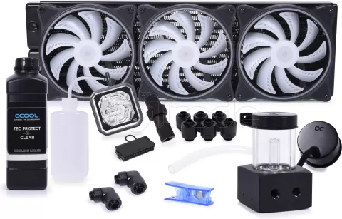 Photo de Kit Watercooling Alphacool Core Storm ST30 - 420mm (Noir)