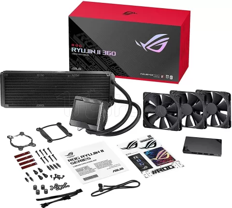 Photo de Kit Watercooling Asus Rog Ryujin II 360 (Noir)