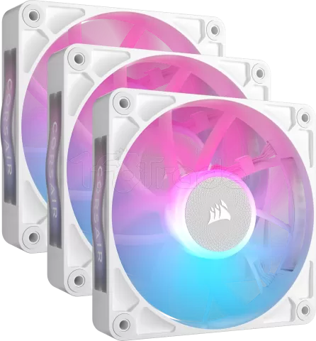 Photo de Kit Watercooling complet Corsair Hydro X iCue Link XH505i RX RGB - 360mm (Blanc)
