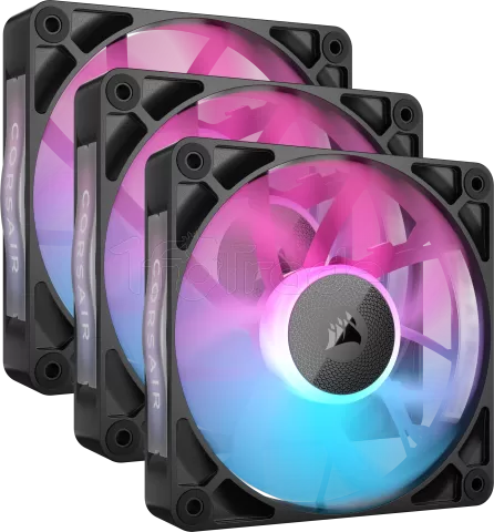 Photo de Kit Watercooling complet Corsair Hydro X iCue Link XH505i RX RGB - 360mm (Noir)
