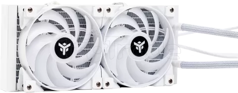 Photo de Kit Watercooling iTek Evoliq RGB - 240mm (Blanc)