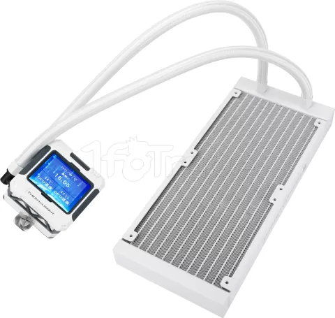 Photo de Kit Watercooling Pompe + Radiateur Thermalright Frozen Warframe X - 240mm (Blanc) (Sans ventilateur)