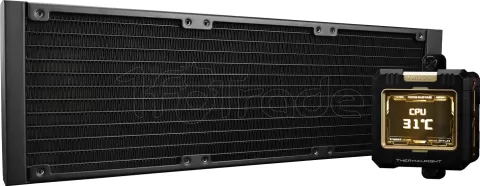 Photo de Kit Watercooling Pompe + Radiateur Thermalright Frozen Warframe X - 360mm (Noir) (Sans ventilateur)