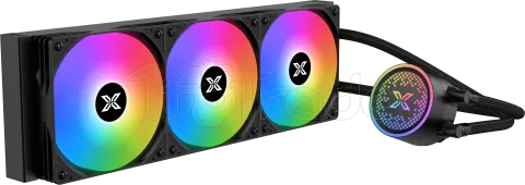 Photo de Kit Watercooling Xigmatek Fenix RGB - 360mm (Noir)