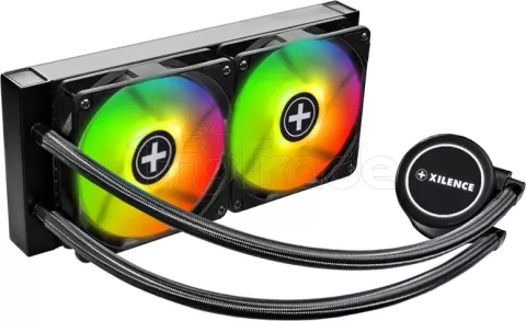 Photo de Kit Watercooling Xilence LiQuRizer LQ240 ARGB 240mm (Noir)