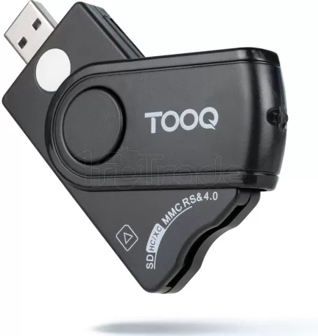 Photo de Lecteur de Cartes à puce TooQ TQR-3012B USB 2.0 (Noir)