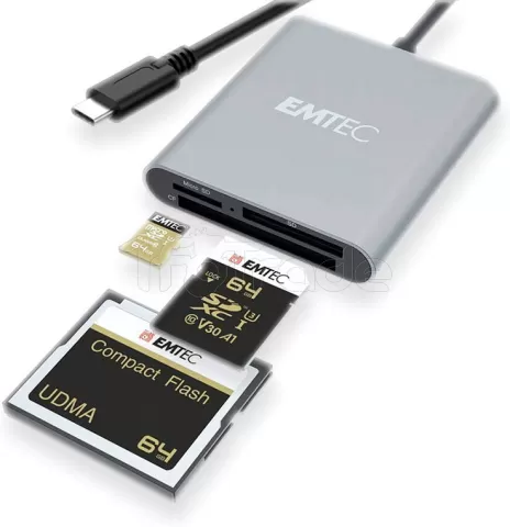 Photo de Lecteur de Cartes Emtec T610C USB 3.0 Type C