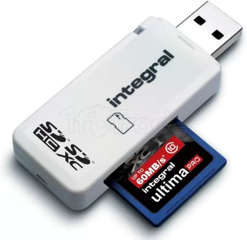 Lecteur de Cartes Integral Externe USB 2.0 pour professionnel