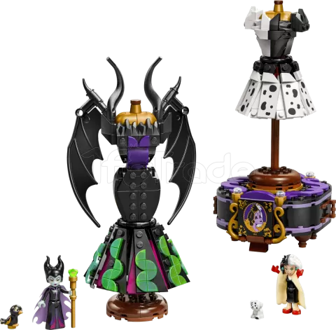 Photo de LEGO 43262 Disney Classic Les robes de Maléfique et Cruella D'Enfer