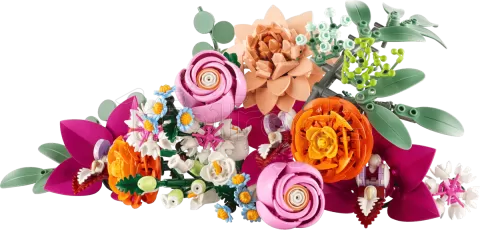 Photo de Lego Botanique 10342 Le joli bouquet de fleurs roses