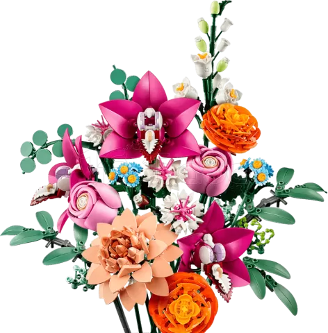 Photo de Lego Botanique 10342 Le joli bouquet de fleurs roses