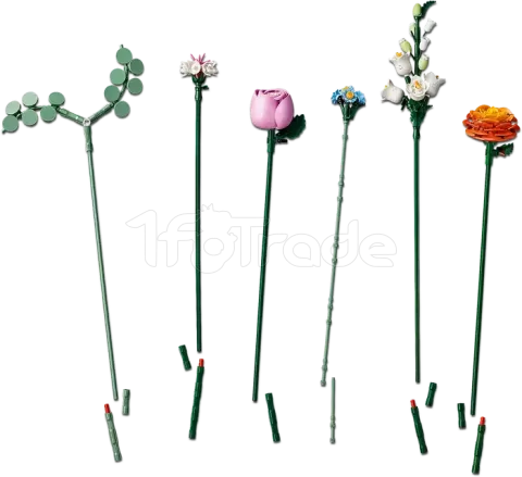 Photo de Lego Botanique 10342 Le joli bouquet de fleurs roses