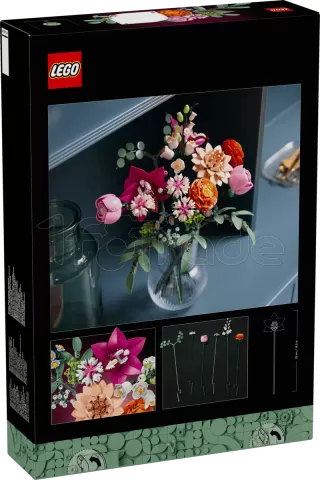 Photo de Lego Botanique 10342 Le joli bouquet de fleurs roses