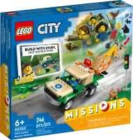 Lego City 60281 - L'hélicoptère de secours des pompiers pour