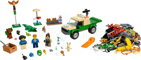 Photo de Lego City 60353 - Missions de sauvetage des animaux sauvages