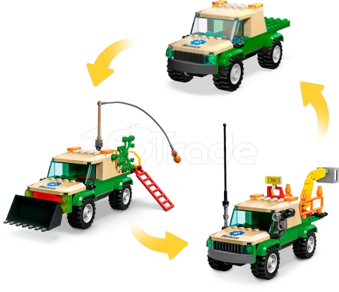 Photo de Lego City 60353 - Missions de sauvetage des animaux sauvages