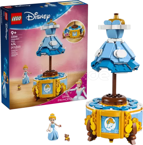 Photo de Lego Disney 43266 Robe de Cendrillon