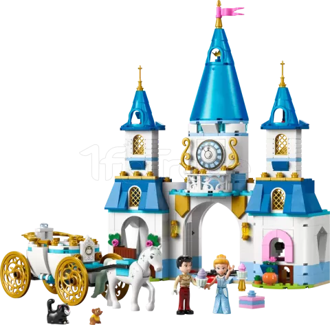 Photo de Lego Disney 43275 - Le château de Cendrillon et la calèche