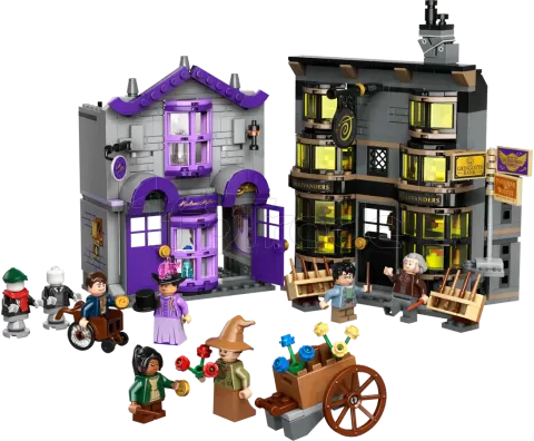Photo de Lego Harry Potter 76429 - Ollivander et Madame Guipure, prêt-à-porter pour mages et sorciers