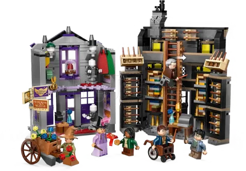 Photo de Lego Harry Potter 76429 - Ollivander et Madame Guipure, prêt-à-porter pour mages et sorciers