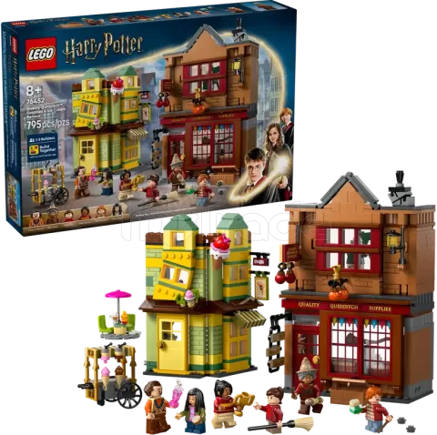 Photo de Lego Harry Potter 76452- Magasin d'accessoires de Quidditch et marchand de glaces