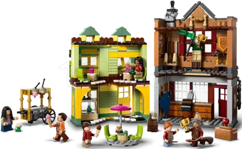 Photo de Lego Harry Potter 76452- Magasin d'accessoires de Quidditch et marchand de glaces