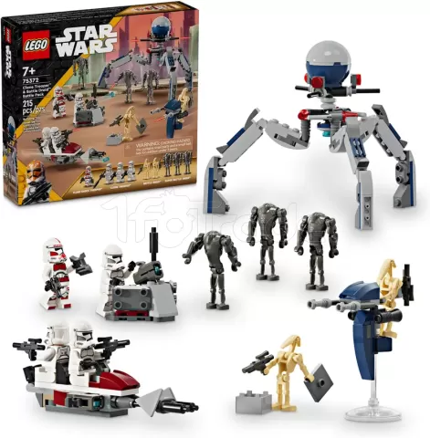 Photo de Lego Star Wars 75376 - Pack de combat des Clone Troopers et Droïdes de combat