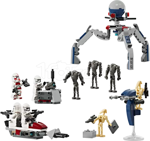 Photo de Lego Star Wars 75376 - Pack de combat des Clone Troopers et Droïdes de combat
