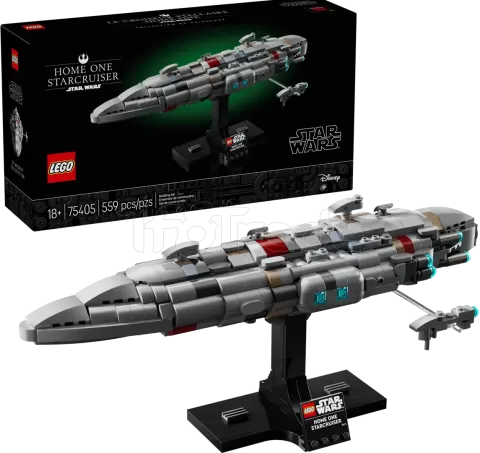 Photo de Lego Star Wars 75405 - Le Starcruiser Home One