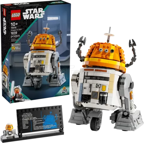 Photo de Lego Star Wars 75416 - Le droïde astromécano Chopper (C1-10P)