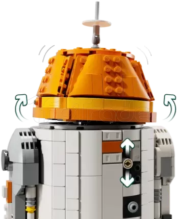 Photo de Lego Star Wars 75416 - Le droïde astromécano Chopper (C1-10P)
