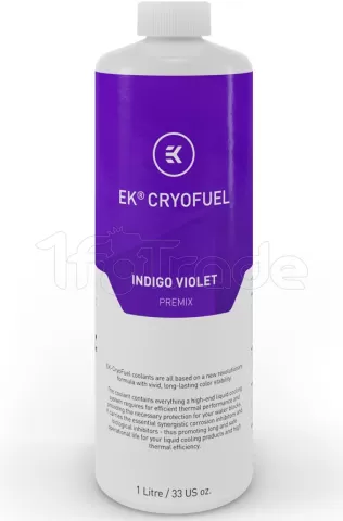 Photo de Liquide pour Watercooling Ekwb EK-CryoFuel Premix 1L (Violet)