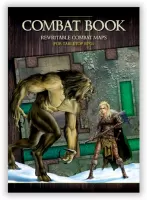 Photo de Livre de combat 1 Fantasy : Cartes de Combat Réinscriptibles pour jeux de rôle sur table