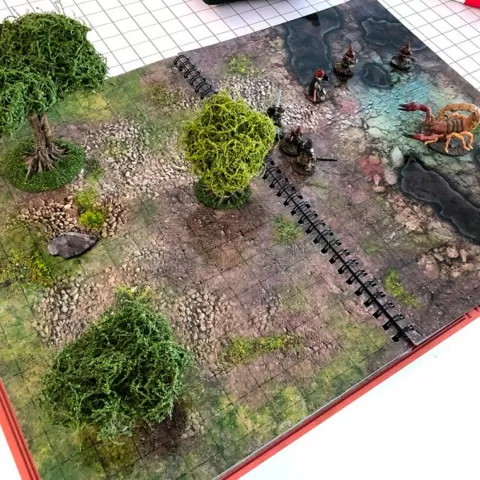 Photo de Livre de combat 1 Fantasy : Cartes de Combat Réinscriptibles pour jeux de rôle sur table