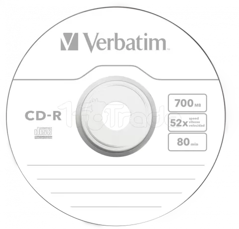 Photo de Lot de 10 CD-R Verbatim Extra Protection - 700Mo