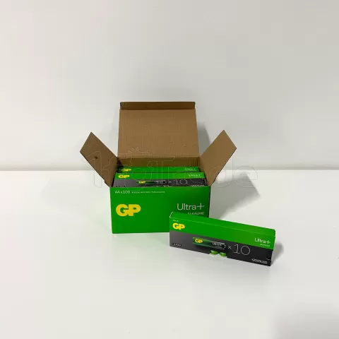 Photo de Lot de 100 piles Alcaline GP Batteries Ultra Plus type AA (LR6) 1,5V