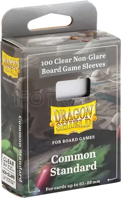 Photo de Lot de 100 Sleeves Dragon Shield Common Standard 63x88mm