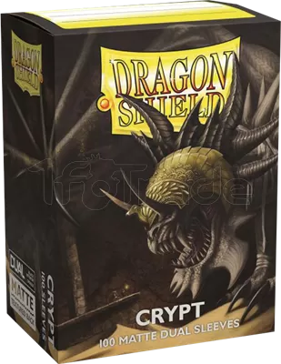 Photo de Lot de 100 Sleeves Dragon Shield Dual Matte (Crypt)