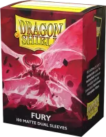 Photo de Lot de 100 Sleeves Dragon Shield Dual Matte (Fury)