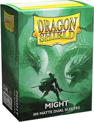Photo de Lot de 100 Sleeves Dragon Shield Dual Matte (Might)